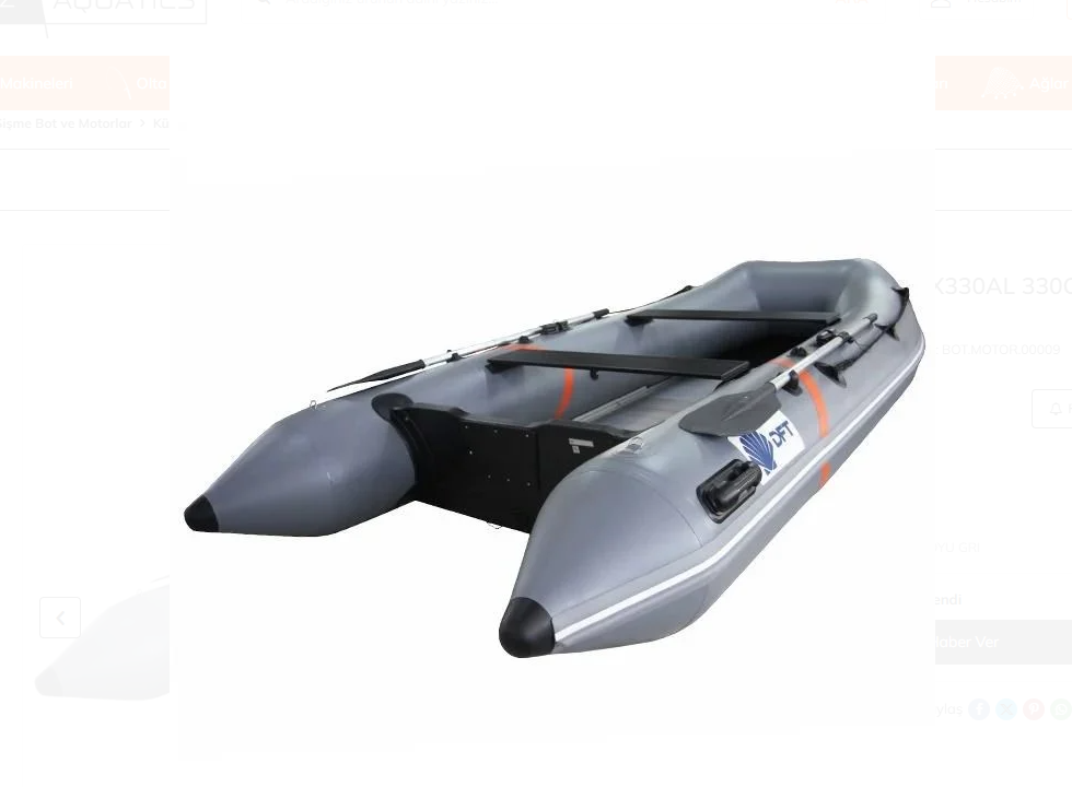 DFT SISME BOT ECO MX330AL 330CM KOYU GRI