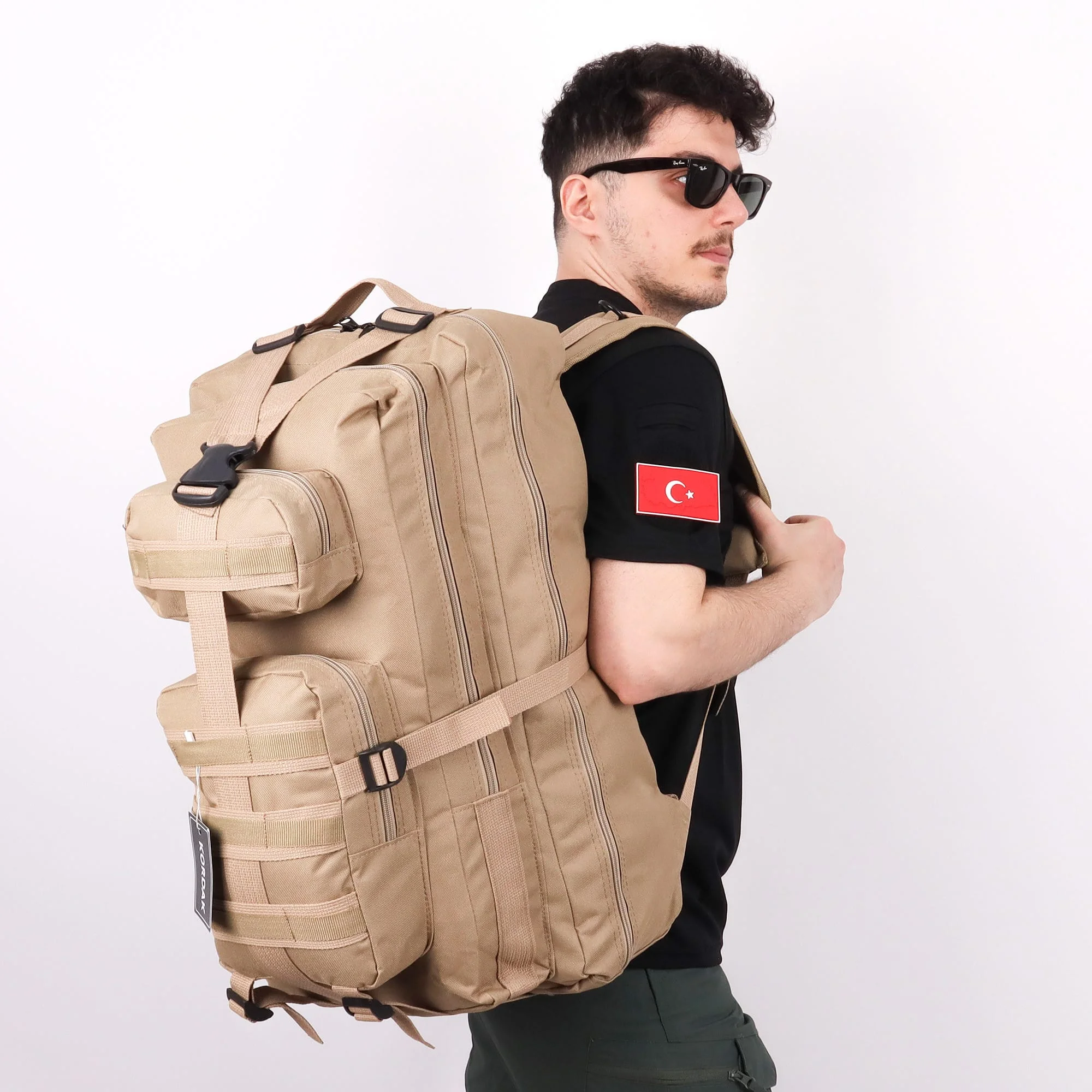 Bej Camel 65 Lt Outdoor Sırt Çantası